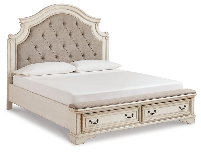 Realyn Upholstered Bed - Furniture Home Store (Hanford, CA)