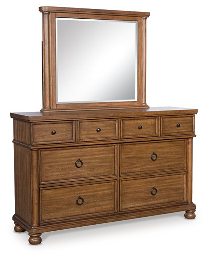 Chadworth Dresser and Mirror - Furniture Home Store (Hanford, CA)