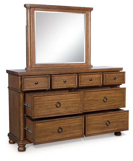 Chadworth Dresser and Mirror - Furniture Home Store (Hanford, CA)