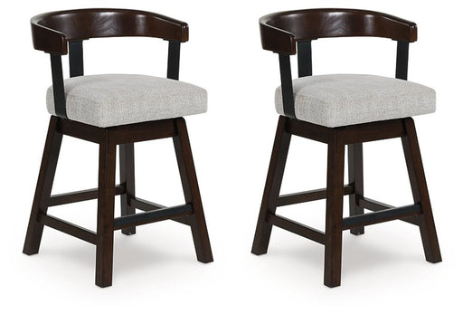 Haddigan Counter Height Barstool (Set of 2) - Furniture Home Store (Hanford, CA)
