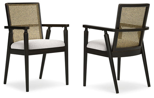Galliden Dining Arm Chair - Furniture Home Store (Hanford, CA)