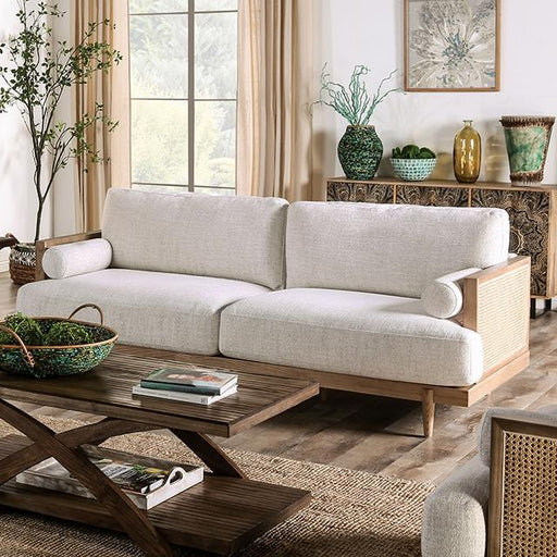 ALESUND Sofa, Beige/Light Oak, Natural & Brown - Furniture Home Store (Hanford, CA)
