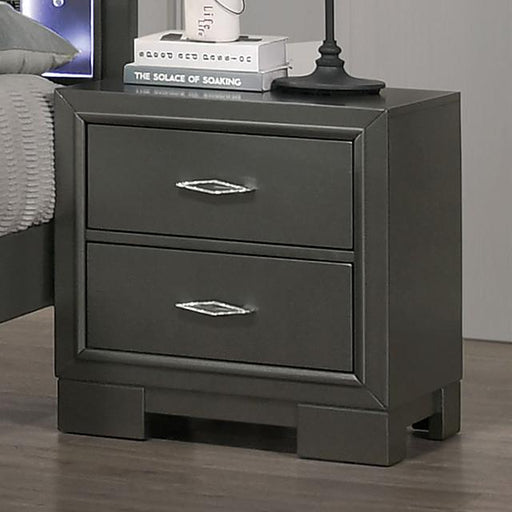 ALISON Night Stand, Dark Walnut - Furniture Home Store (Hanford, CA)