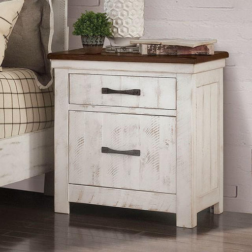 ALYSON Night Stand w/ USB Plug - Furniture Home Store (Hanford, CA)