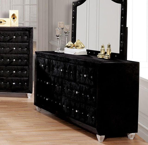 Alzire Black & Gray Dresser - Furniture Home Store (Hanford, CA)