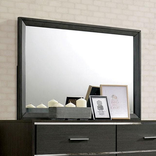 Camryn Warm Gray Mirror - Furniture Home Store (Hanford, CA)