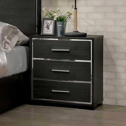 Camryn Warm Gray Night Stand - Furniture Home Store (Hanford, CA)
