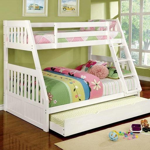 Canberra Twin/Full Bunk Bed - Furniture Home Store (Hanford, CA)