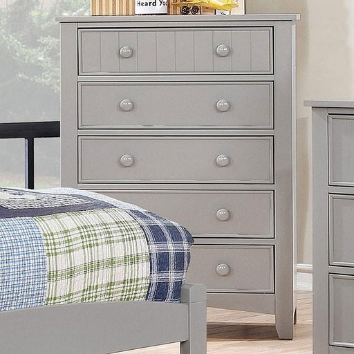 Caren Gray Chest - Furniture Home Store (Hanford, CA)