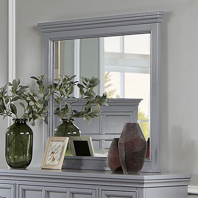 CASTLILE Mirror, Gray - Furniture Home Store (Hanford, CA)