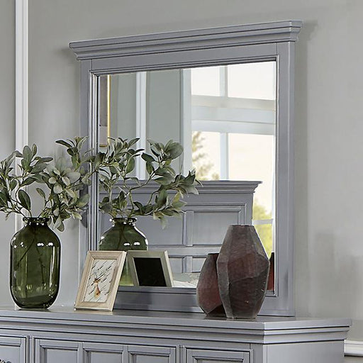 CASTLILE Mirror, Gray - Furniture Home Store (Hanford, CA)