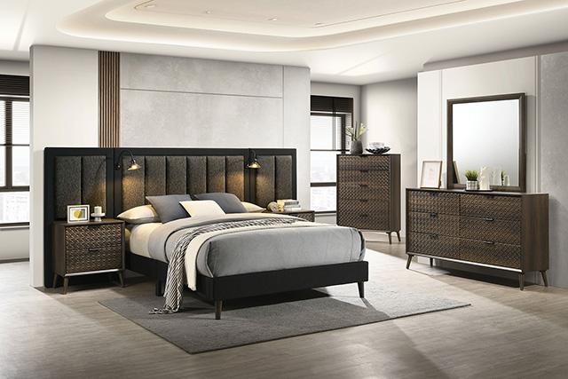 Chalfont E.King & Queen Bed - Furniture Home Store (Hanford, CA)