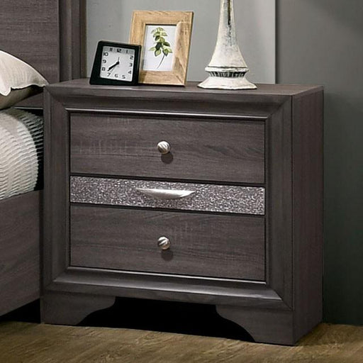 Chrissy Gray Night Stand - Furniture Home Store (Hanford, CA)