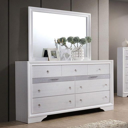 Chrissy White Dresser - Furniture Home Store (Hanford, CA)