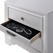 Chrissy White Night Stand - Furniture Home Store (Hanford, CA)