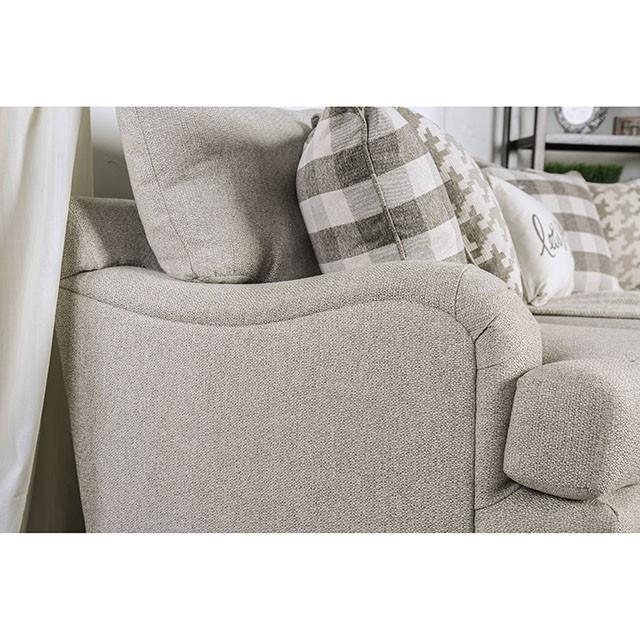 Christine Light Gray Sofa - Furniture Home Store (Hanford, CA)