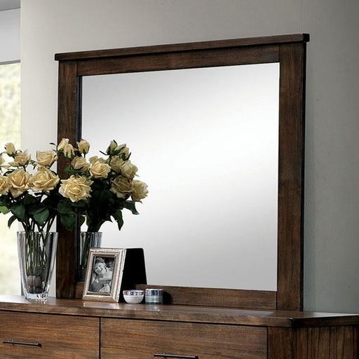 ELKTON Oak Mirror - Furniture Home Store (Hanford, CA)