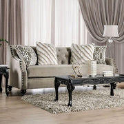 Ezrin Light Brown Sofa - Furniture Home Store (Hanford, CA)