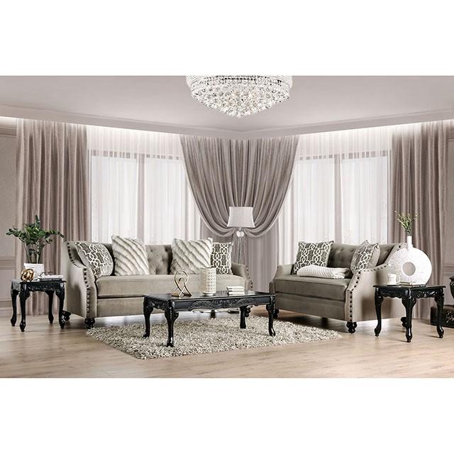 Ezrin Light Brown Sofa - Furniture Home Store (Hanford, CA)