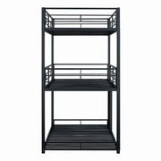 Felgu Triple Twin Metal Bunkbed - Furniture Home Store (Hanford, CA)