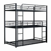 Felgu Triple Twin Metal Bunkbed - Furniture Home Store (Hanford, CA)