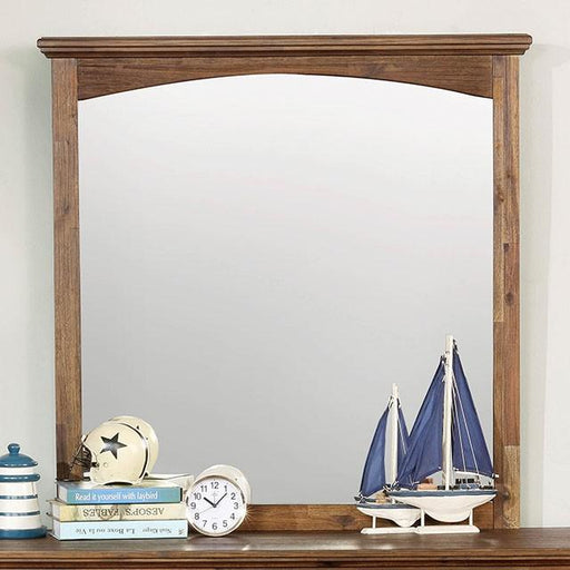 Colin Dark Oak Mirror - Furniture Home Store (Hanford, CA)