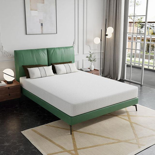 Forsythia 8" E.King Green Tea Gel Memory Foam - Furniture Home Store (Hanford, CA)