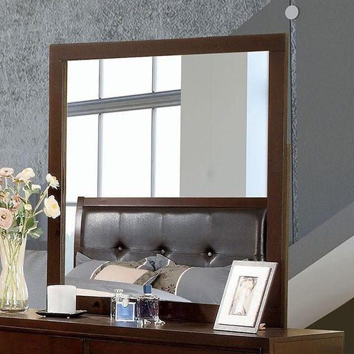 Gerico II Brown Cherry Mirror - Furniture Home Store (Hanford, CA)