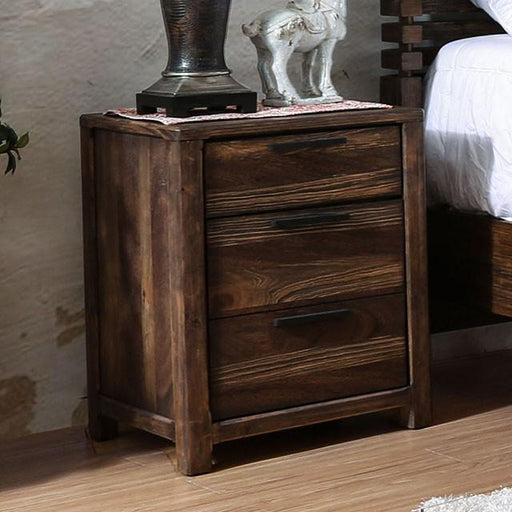 Hankinson Rustic Natural Tone Night Stand - Furniture Home Store (Hanford, CA)