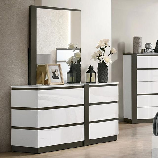 BIRSFELDEN Dresser, White - Furniture Home Store (Hanford, CA)