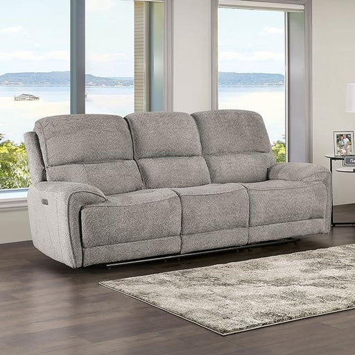 MORCOTE Power Sofa, Light Gray - Furniture Home Store (Hanford, CA)