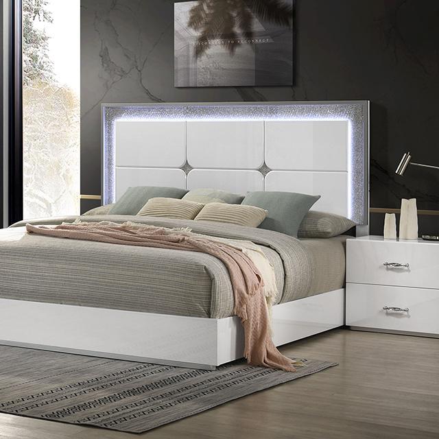 Stoholm E.King & Queen Bed - Furniture Home Store (Hanford, CA)