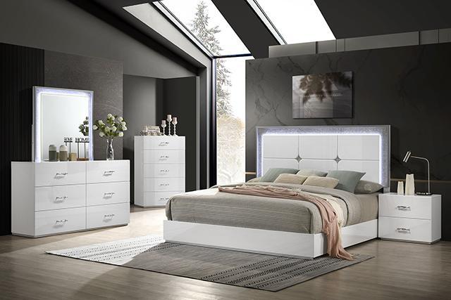 Stoholm E.King & Queen Bed - Furniture Home Store (Hanford, CA)