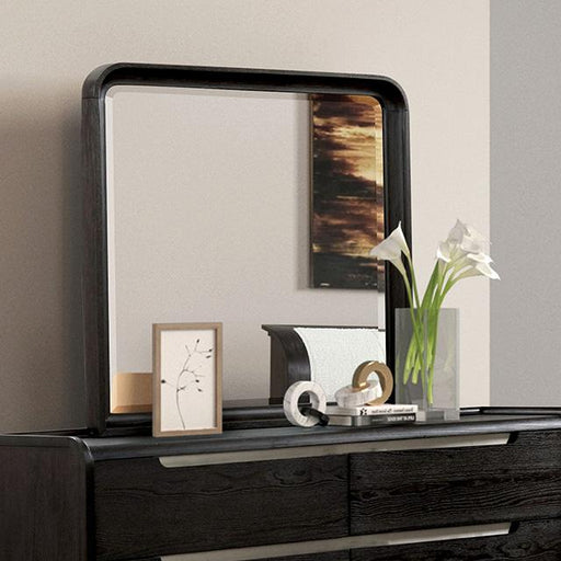 Osterley Mirror Black - Furniture Home Store (Hanford, CA)