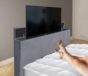 Sumter Bed Black & Grey - Furniture Home Store (Hanford, CA)