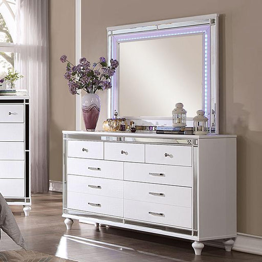 BRACHIUM Dresser, White - Furniture Home Store (Hanford, CA)
