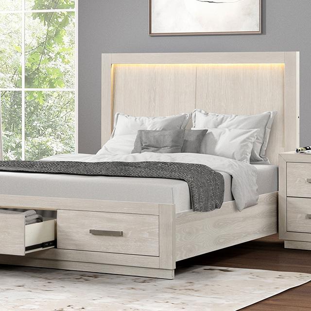 Wellingborough E.King & Queen Bed - Furniture Home Store (Hanford, CA)