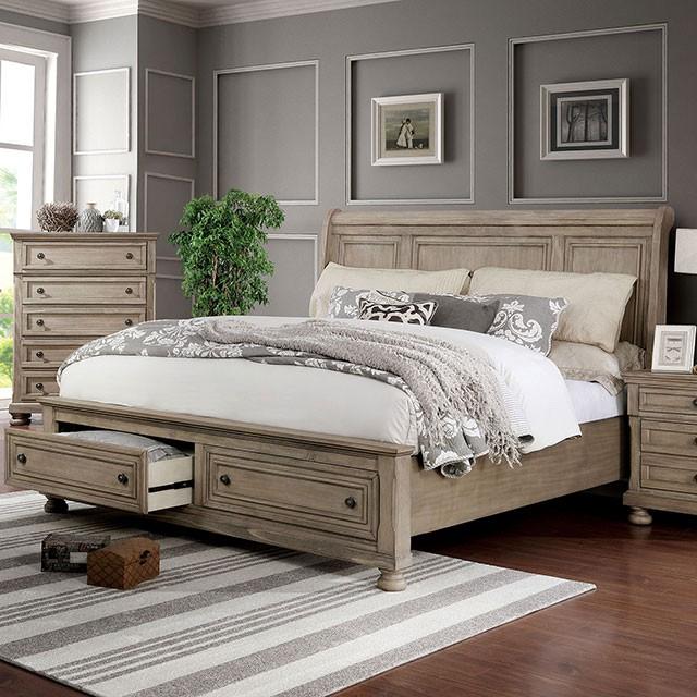 Wells Cal.King, E.King, & Queen Bed - Furniture Home Store (Hanford, CA)