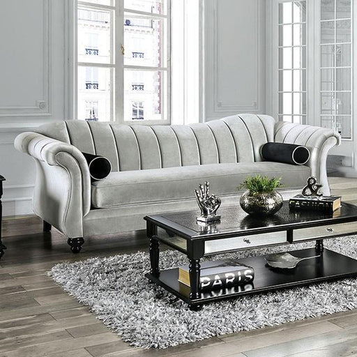 Marvin Pewter Sofa - Furniture Home Store (Hanford, CA)