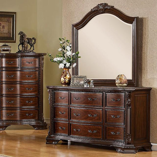 Monte Vista I Brown Cherry Dresser - Furniture Home Store (Hanford, CA)