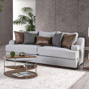 SKYLINE Sofa, Light Gray/Brown - Furniture Home Store (Hanford, CA)