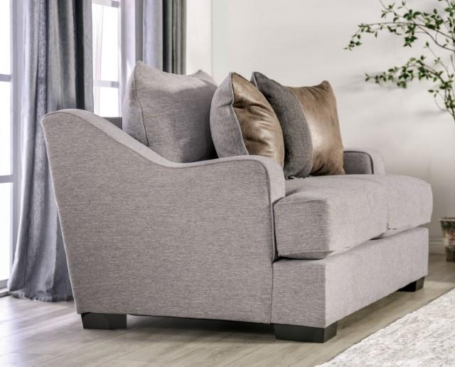 SKYLINE Sofa, Light Gray/Brown - Furniture Home Store (Hanford, CA)