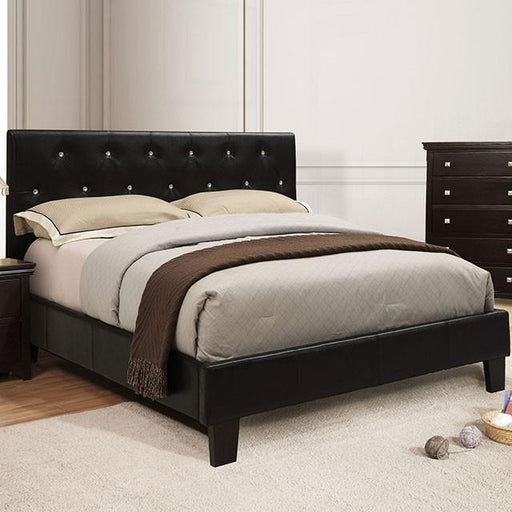 Velen Black Cal.King, E.King, Full, & Twin Bed Black & White - Furniture Home Store (Hanford, CA)