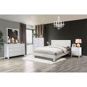Velen Black Cal.King, E.King, Full, & Twin Bed Black & White - Furniture Home Store (Hanford, CA)