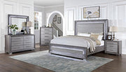 RAIDEN Cal.King, E.King, & Queen Bed, Gray - Furniture Home Store (Hanford, CA)