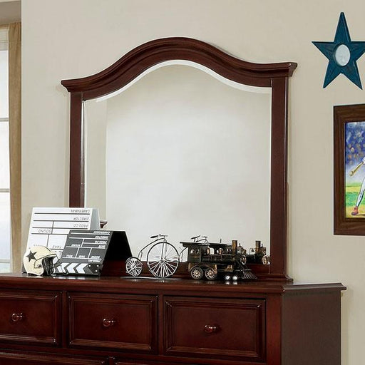 OLIVIA Mirror, Dark Walnut - Furniture Home Store (Hanford, CA)