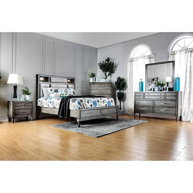 DAPHNE Gray Chest - Furniture Home Store (Hanford, CA)