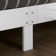 MAGDEBURG Cal.King Bed, Black & White - Furniture Home Store (Hanford, CA)