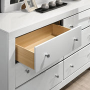 MAGDEBURG Cal.King Bed, Black & White - Furniture Home Store (Hanford, CA)