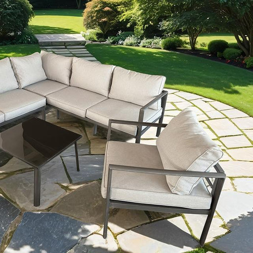 Farisha 6 Pc. Outdoor Sectional Set - Furniture Home Store (Hanford, CA)